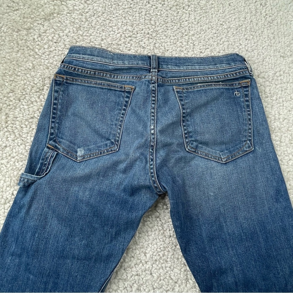Rag & Bone Dre Carpenter Jeans Cargo Distressed Sz 26 M17 - Picture 10 of 14
